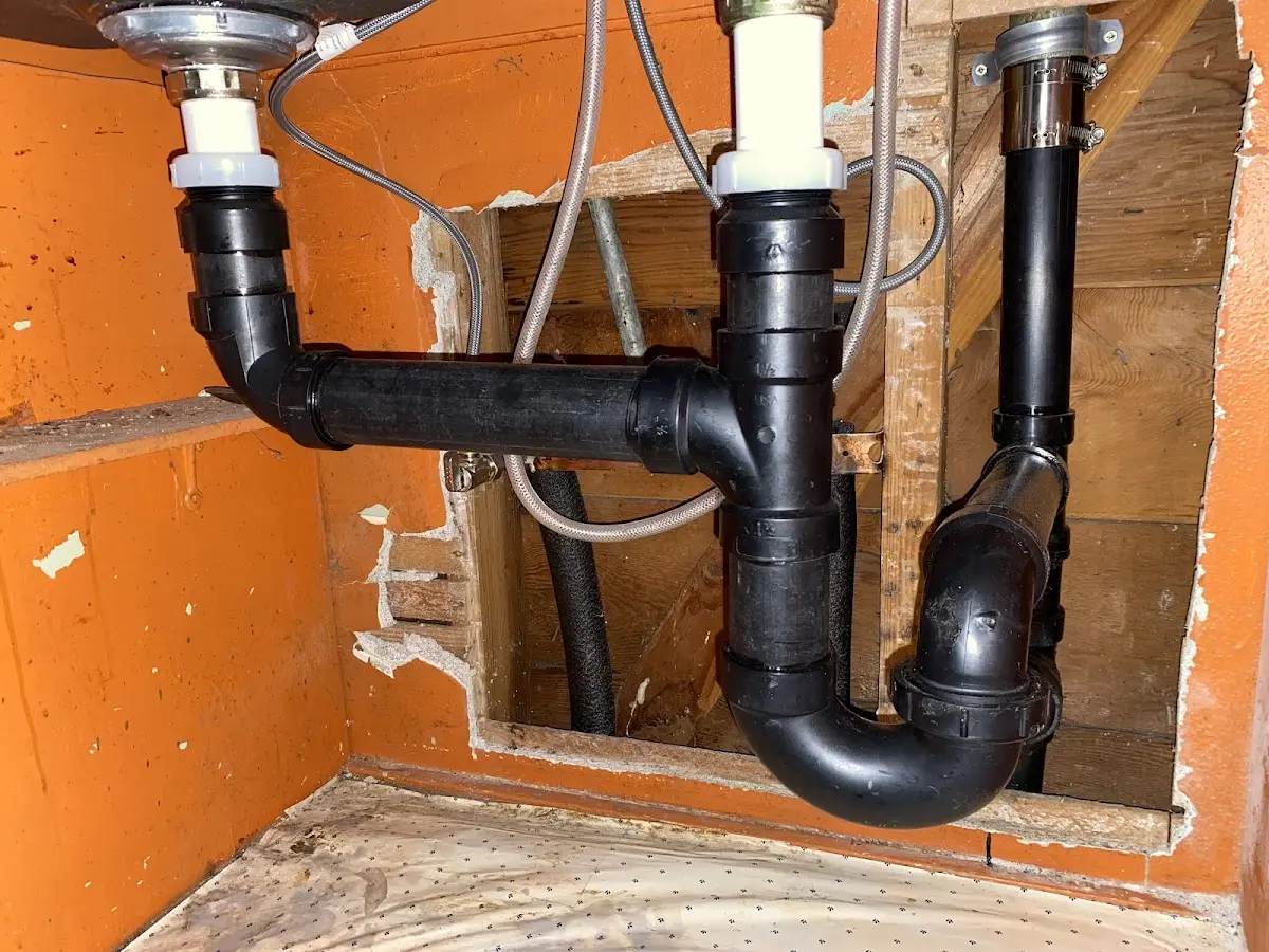 Professional Pipe Bursting equipment and tools on the job in Triangle